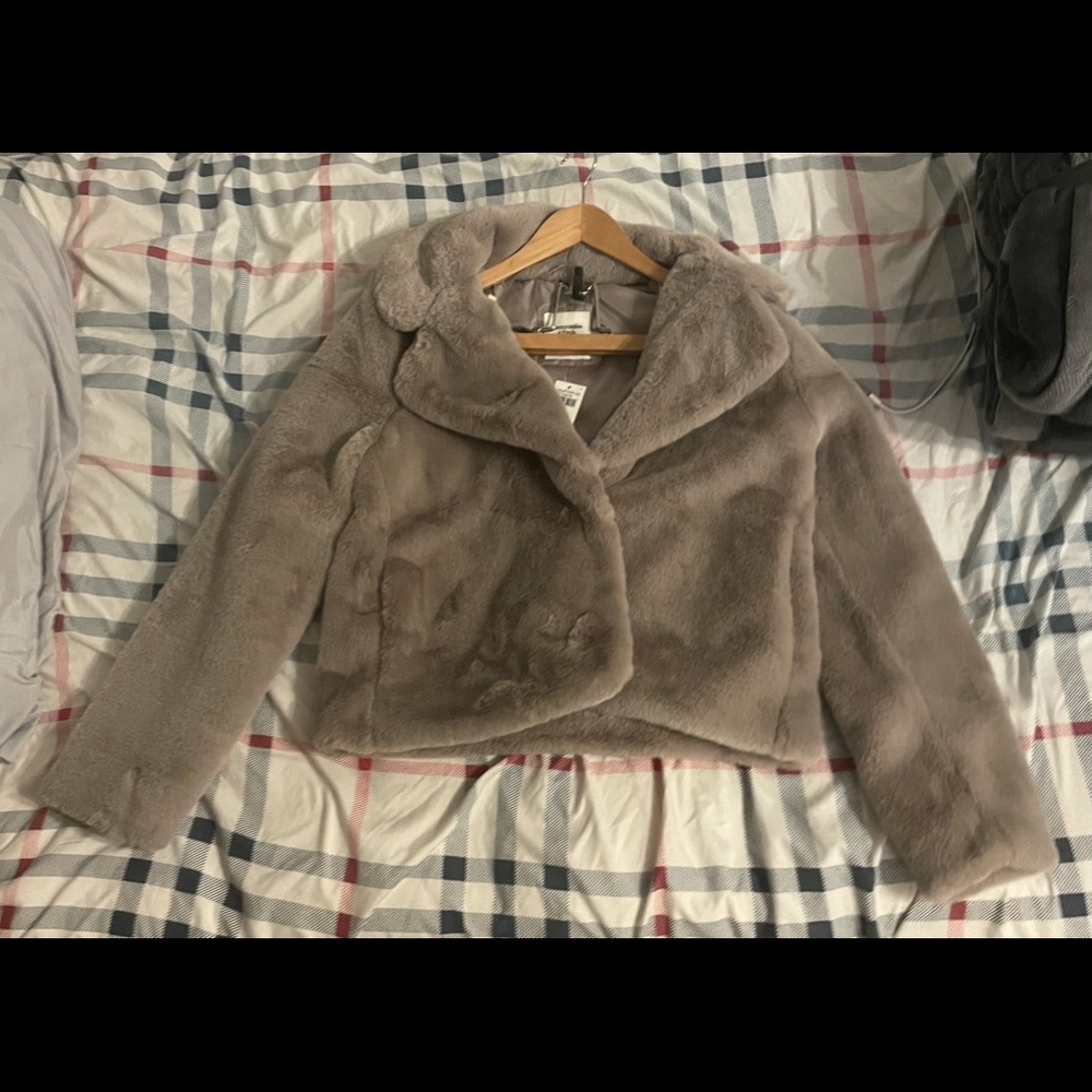 Abercrombie fur jacket